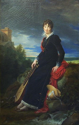 Catherine Starzenska ca. 1805 by Francois Pascal Simon Gerard 1770-1837 Lviv Art Gallery   